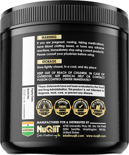 Revitalize Your Wellness with Ashwagandha Capsules - Featuring Irish Sea Moss, Apple Cider Vinegar & More - 120 Vegan Capsules for Optimal Health